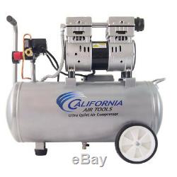California Air Tools 8010 1 HP 8 Gal. Steel Tank Air Compressor CAT-8010 New