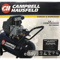 Campbell Hausfeld 13g Horizontal Tank Oil-Lube Air Compre W
