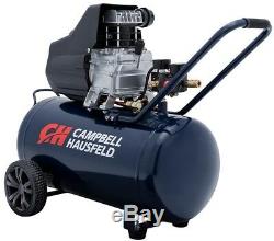 Campbell Portable Electric Air Compressor Tank Horizontal Pump Single Stage