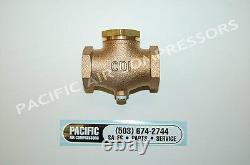 Cb10 1'' Inline Vertical Or Horizontal Check Valve Air Compressor Parts