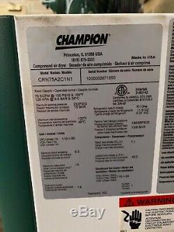 Champion air compressor With champion dryer. Everything in pictures is included