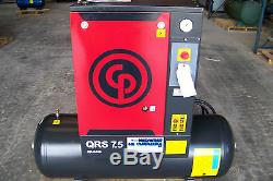 Chicago Pneumatic QRS 7.5 HP 1 phase, NEW Rotary Screw Compressor