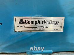 CompAir Kellogg Air Compressor with 25 HP Marathon Electric Motor