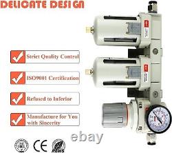 Comprehensive Pneumatic Tool Filter Regulator with Enhanced Air Quality Features