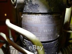 Cornelius 1500 psi. 4 cfm 24V DC Air Compressor 32 R 500 Warbird WWII SCUBA Navy