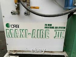 Crsi Maxi-aire III 20-man Breathing Air System For Compressor Msa Toxguard