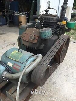 Curtis 40hp Mod. C100 Heavy Duty 2 Stage Skid Mounted Air Compressor