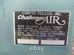 Curtis Toledo Dual Motor 240 Gallon Horizontal Tank Challenge Air Compressor