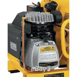 DEWALT 1.1 HP 4 Gallon Oil-Lube Hand Carry Air Compressor D55153 Reconditioned