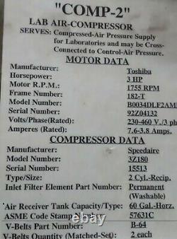 Dayton Speedaire 1Z763B 2 Stage Air Compressor