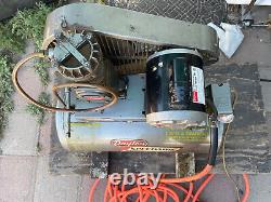 Dayton Speedaire Air Compressor Pump 10 gallon with hose and cart Model 2Z517B