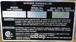 DeVilBiss 230V 3PH TAP-5051LE Air Compressor 80 Gallon Tank Inventory #963
