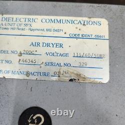 Dielectric Communications Air Dryer Model 200C 46345 GAST ROA-P209-DB D3S5