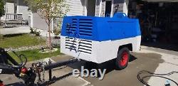 Diesel towable 185 cfm air compressor