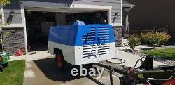 Diesel towable 185 cfm air compressor