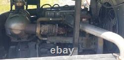 Diesel towable 185 cfm air compressor