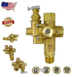 Durable Brass Air Compressor Pilot Check Valve for Quiet Operation & Efficiency