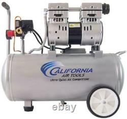Electric Air Compressor Ultra Quiet OilFree Automatic Lightweight 8.0 Gal 1.0 HP