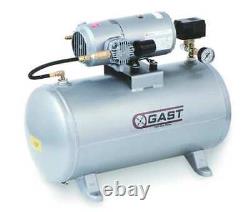 GAST 3HBB-69T-M300AX Electric Air Compressor, 0.33 hp, 1 Stage