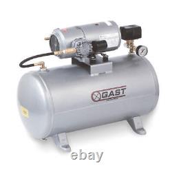GAST 3HBB-69T-M300AX Electric Air Compressor, 0.33 hp, 1 Stage 11X372