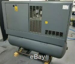 GX18FF 25HP Atlas Copco Rotary Screw Air Compressor With Air Dryer