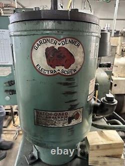 Gardner Denver Horizontal Air Compressor, 3 Phase Works Great Just Got A New One