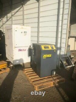 Garnder Denver Used EFD99A Air Cooled Compressor, 40hp, 460V, with humidifier