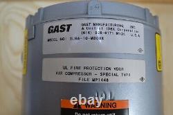 Gast 2 Cylinder Oil-less Air Compressor 1/3HP 50 PSI Model 3LBA-10-M300X