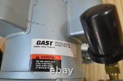 Gast Solid State 2 Cylinder Oil-less Air Compressor 100 PSI Model 5HCD-10-M527X