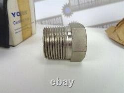 Genuine YORK Part # B566S, 022-03871-000, PRESSURE RELIEF VALVE NEW in BOX