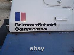 Grimmer Schmidt Model #125 Trailer Mounted 32 Hp Air Compressor 125 CFM