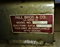Hill Bros & Co 10 hp Air Compressor
