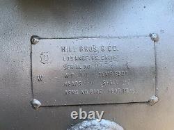 Hill Bros & Co 10 hp Air Compressor