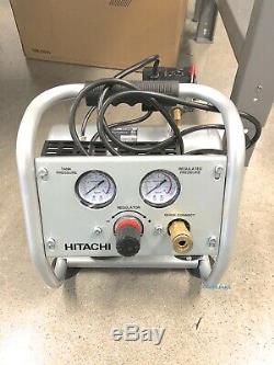 Hitachi EC 28M Air Compressor 1-Gallon Portable Electric Horizontal