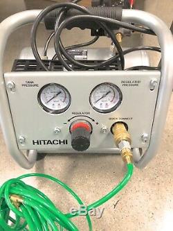 Hitachi EC 28M Air Compressor 1-Gallon Portable Electric Horizontal