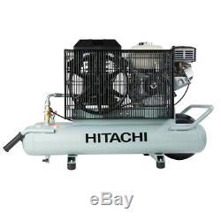 Hitachi Portable 8 Gallon Gas Powered Wheelbarrow Air Compressor EC2610E Recon