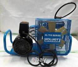 Holugt HL 110 Breathing Air Compressor 225bar good condition 220 v single phase