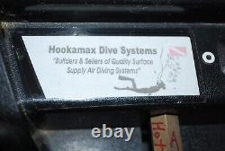 Hookamax Dive System 2 Hoses, 2 Air Regulators, Campbell Hausfeld Air Compressor