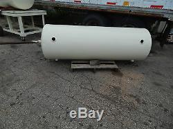 Horizontal Air Tank Approximately 275 Gallons Max Working Pressure 125