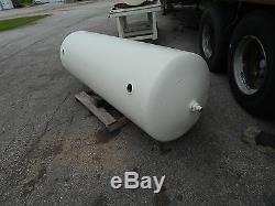 Horizontal Air Tank Approximately 275 Gallons Max Working Pressure 125