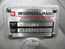 INGERSOLL-RAND Dual 5-HP Air Compressor 120 GAL, 35CFM @ 175PSI