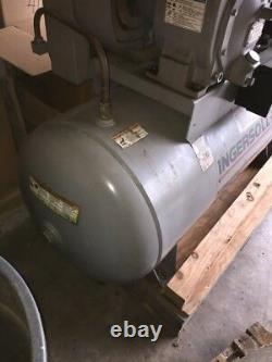 INGERSOLL RAND T30 Electric Air Compressor, 2 Stage, 15 HP, 7100E15