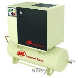 INGERSOLL RAND UP6-15C-125/120-460-3 Rotary Screw Air Compressor, 15 HP, 55 cfm