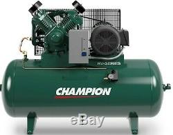 Industrial Air Compressor Hrv10-12 10 HP 120 Gal 3 Phase Start/stop 230 Volt