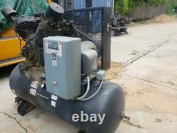 Industrial Electric Air Compressor. Used 25 HP decommissioned in running order