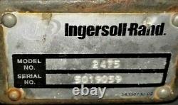 Ingersoll-Rand 12.5 Hp Kohler Command Pro Port. Air Compressor Alemite Hose Reel