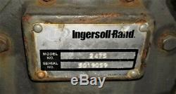Ingersoll-Rand 12.5 Hp Kohler Pallet Mnt'd Port. Air Compressor withAlemite Reel