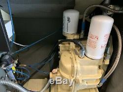 Ingersoll Rand 120 gallon tank 15 hp rotary screw air compressor 10,000 hours