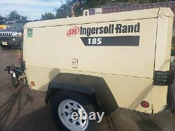 Ingersoll Rand 185 portable diesel air compressor