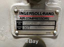 Ingersoll Rand 20 HP T30 Horizontal 2-Stage Air Compressor 15TE20